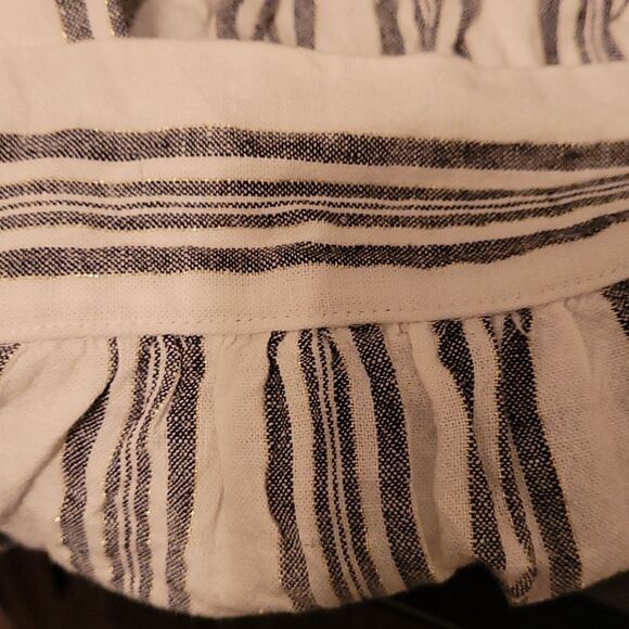 Loft Linen blend striped top - Picture 4 of 6